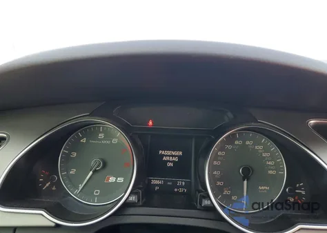 2013 Audi S5 Prestige z USA, uszkodzony, nr VIN WAUVGAFR4DA018995